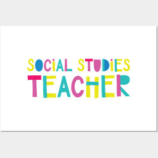 Social Studies Teacher Gift Idea Cute Back to School Posters and Art